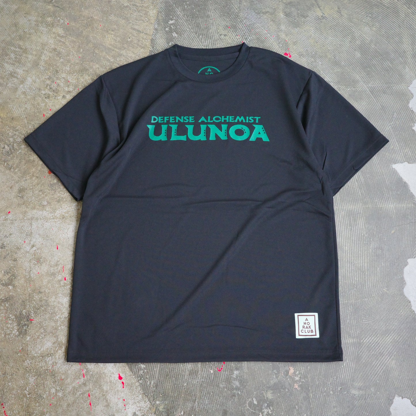 【予約販売】ULUNOA ウルノア "Defense Alchemist" 半袖 dry  tee ULUNOABASE  ANORAKCLUB アノラッククラブ 武拓人