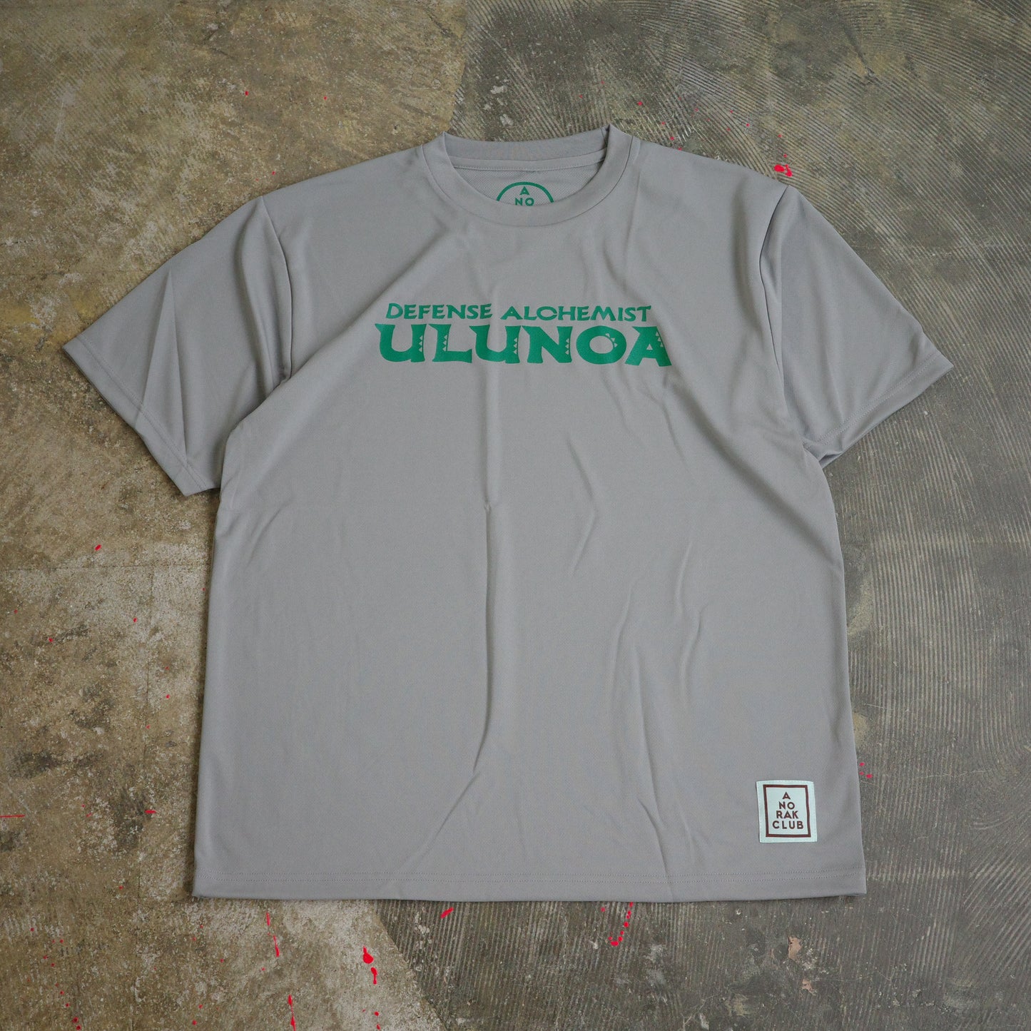 【予約販売】ULUNOA ウルノア "Defense Alchemist" 半袖 dry  tee ULUNOABASE  ANORAKCLUB アノラッククラブ 武拓人