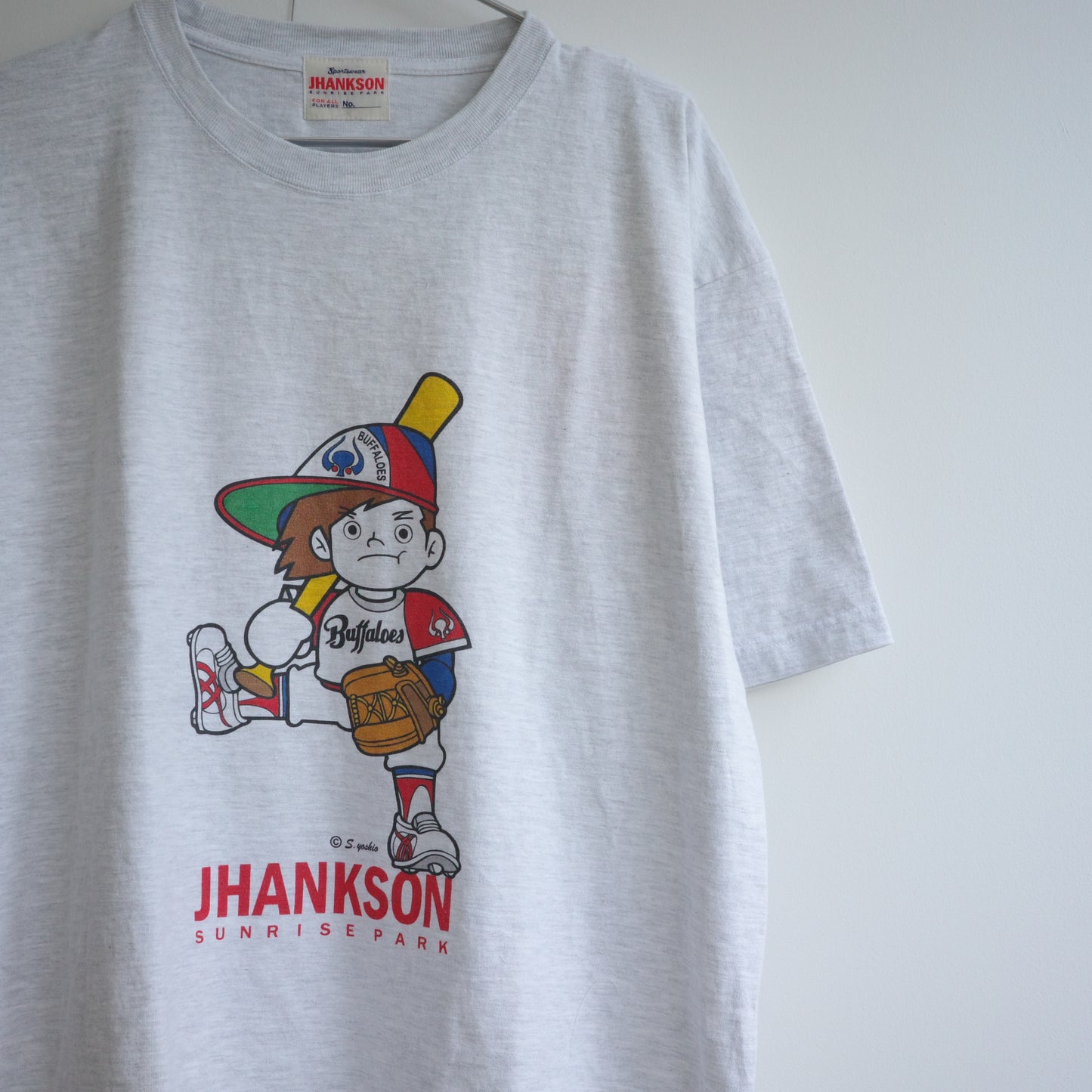 JHANKSON ジャンクソン "バファくん"スタンダードポーズ tee バファローズ 2026 SS