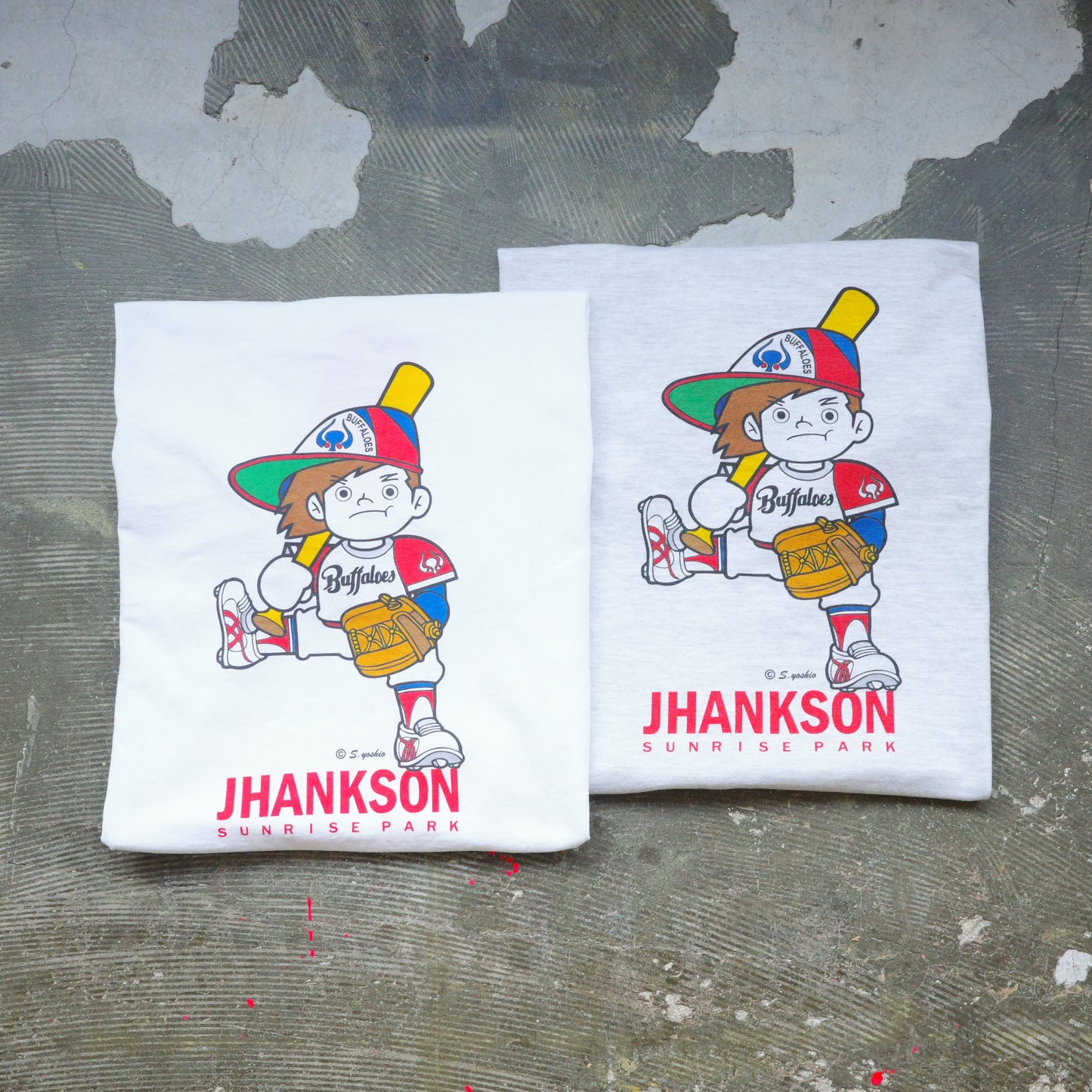 JHANKSON ジャンクソン "バファくん"スタンダードポーズ tee バファローズ 2026 SS