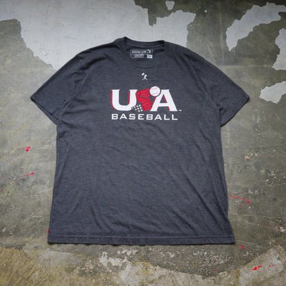 【used】"USA" tee baseball アメリカ代表 野球