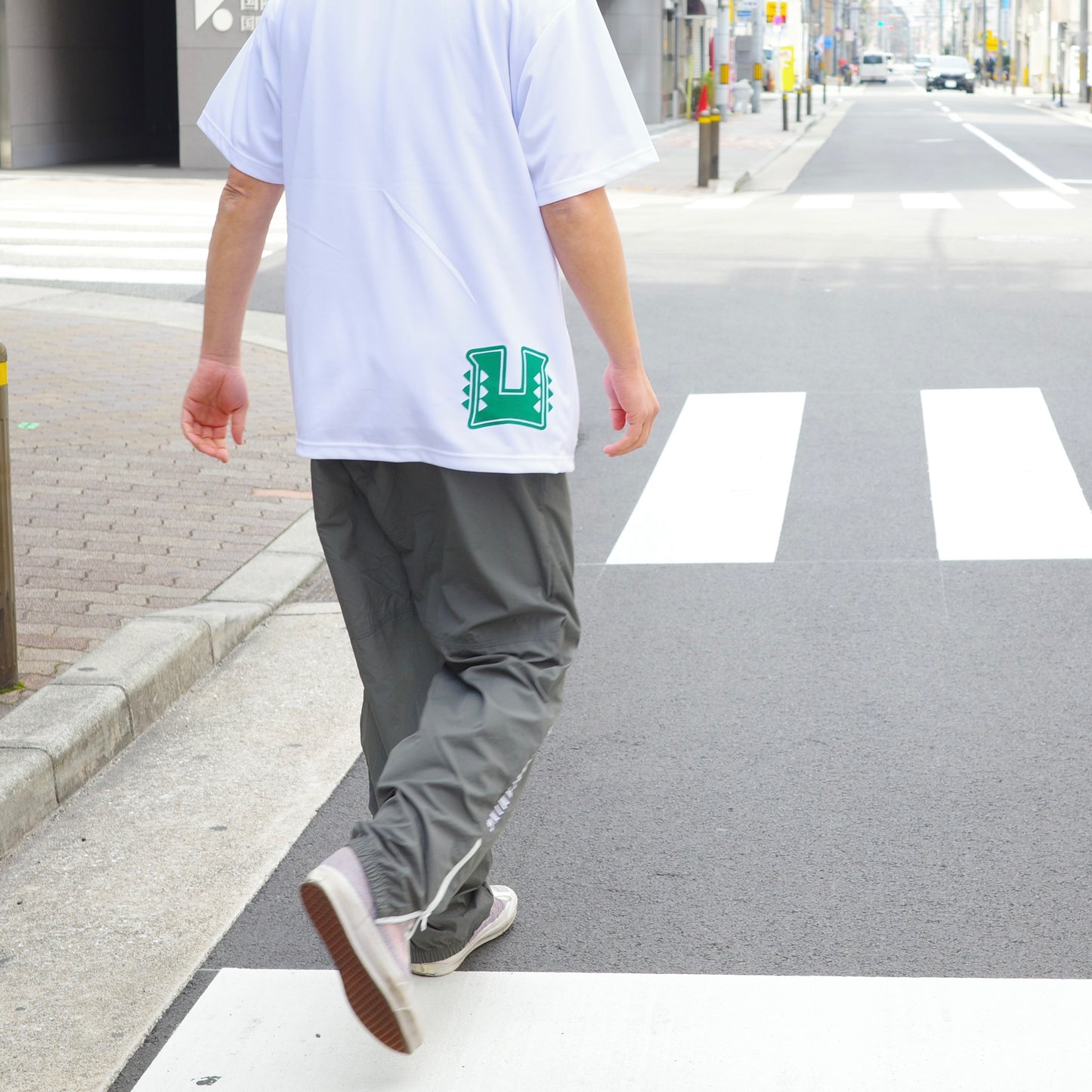 ANORAK CLUB  -LET'S STOP DREAMING-  NYLON TRACK PANTS  アノラッククラブ