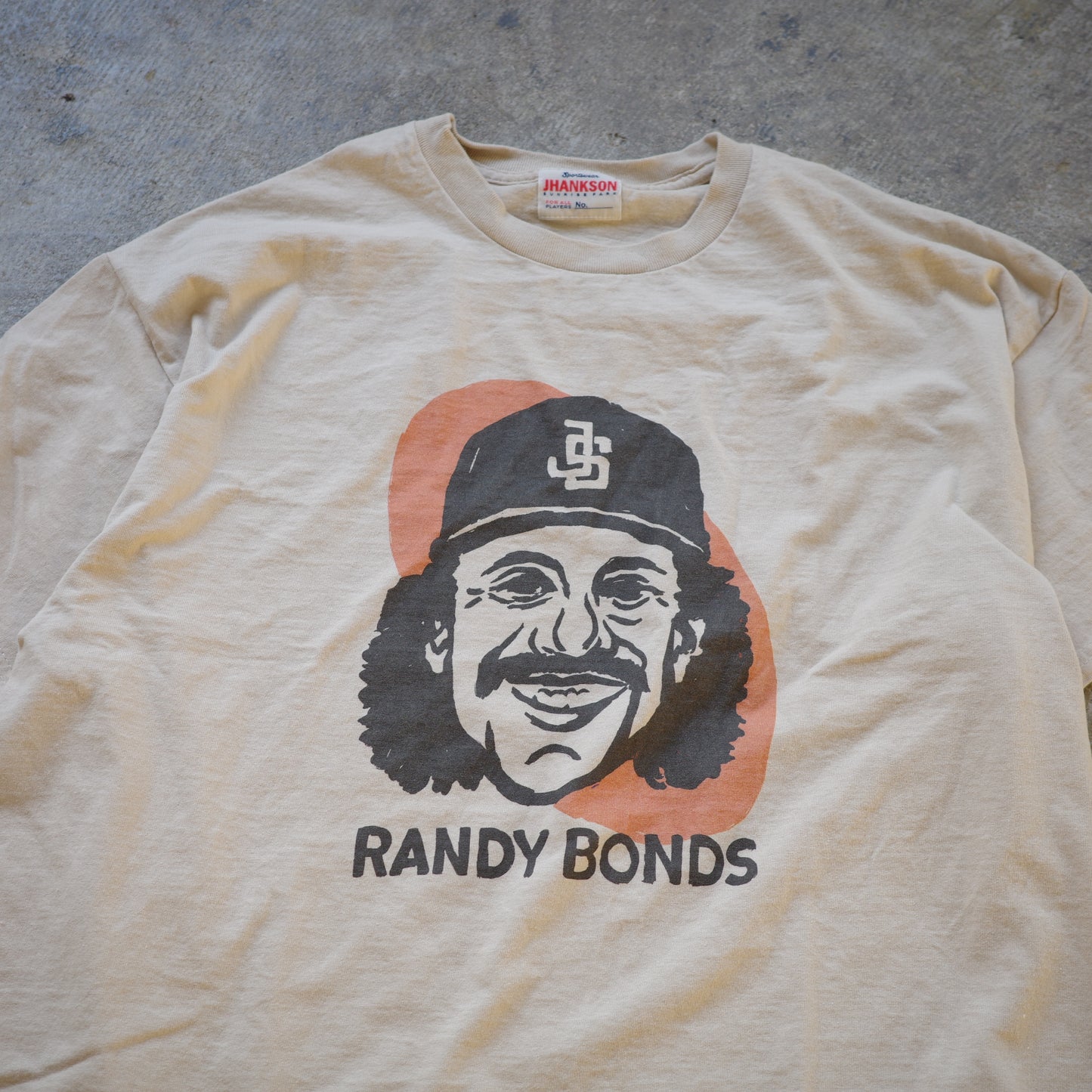 "RANDY BONDS"  半袖 short sleeve tee JHANKSON ジャンクソン ランディボンズ