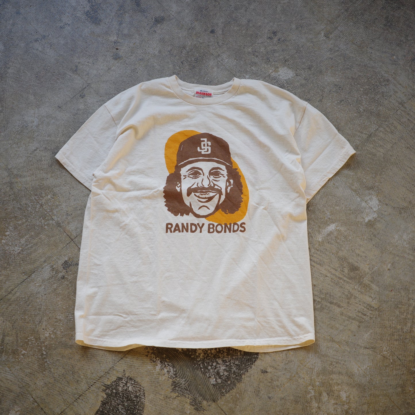 "RANDY BONDS"  半袖 short sleeve tee JHANKSON ジャンクソン ランディボンズ