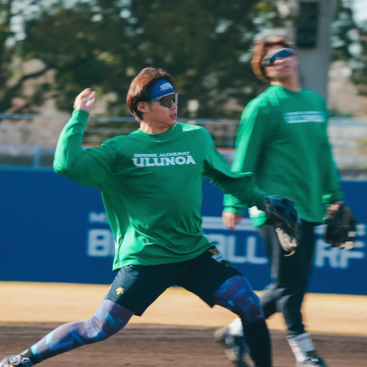 ULUNOA "ulu baseball" × JHANKSON dry tee JHANKSON