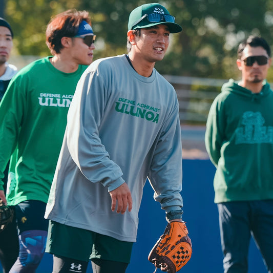 【追加生産】【予約販売】ULUNOA ウルノア "Defense Alchemist" 長袖 dry  tee ULUNOABASE 武拓人  ( ANORAKCLUB アノラッククラブ )
